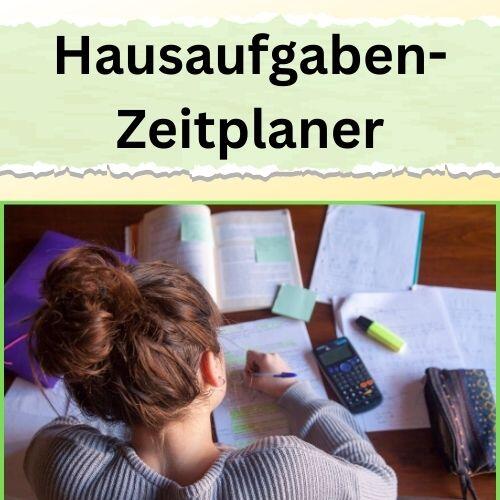 Hausaufgaben-Zeitplaner
